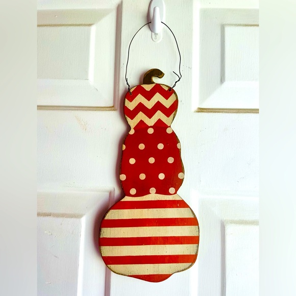 *Stacked Designer Pumpkins Hanger - Picture 1 of 12